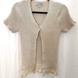 Vintage 90’s Button Front Knit Top